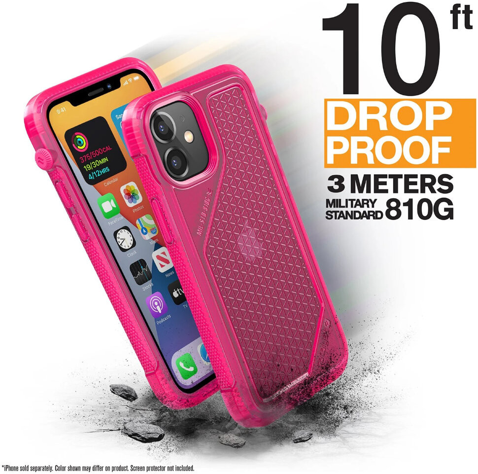 Чехол Catalyst Vibe Case для iPhone 12 mini Pink неон CATVIBE12PNKS, купить  в Москве, цены в интернет-магазинах на Мегамаркет