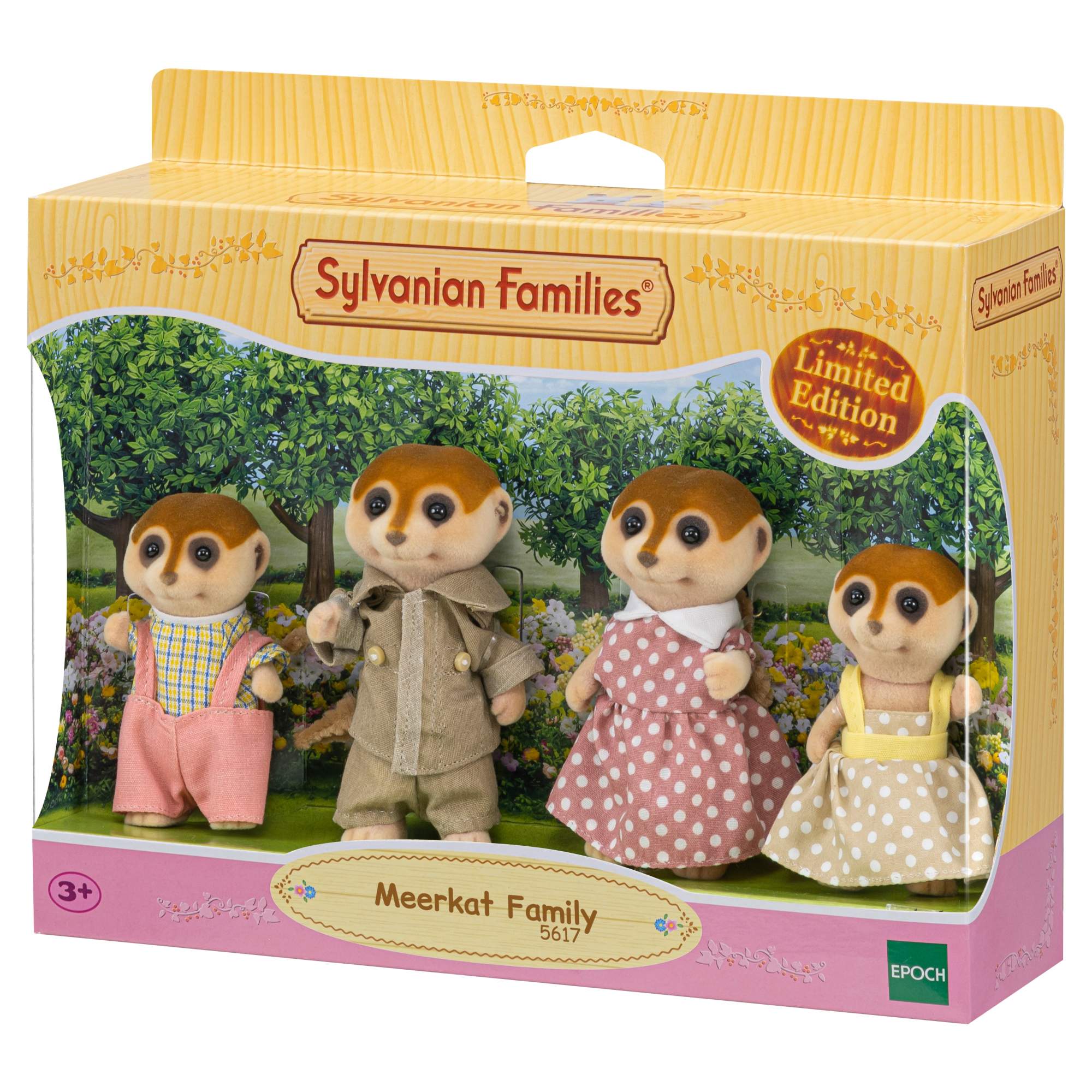 Купить игровой набор Sylvanian Families Семья Сурикатов 5617, цены на  Мегамаркет