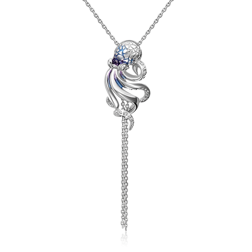 Подвеска из серебра с эмалью PLATINA jewelry 03-3259-00-000-0200-68_0