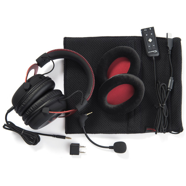 Headset HyperX Cloud II 7.1 Preto/Vermelho