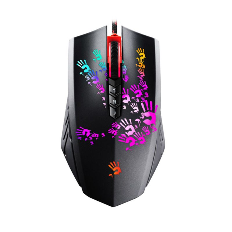 Игровая мышь A4Tech Bloody A60 Blazing Black, купить в Москве, цены в интернет-магазинах на Мегамаркет