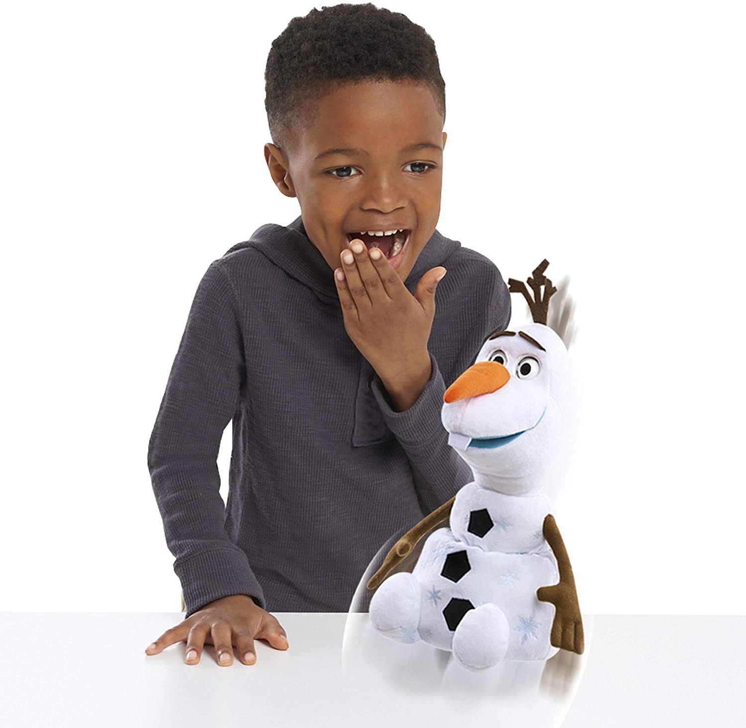 Мягкая игрушка Disney Frozen Олаф 35 см, Холодное сердце Сюрпризы весны  32566 – купить в Москве, цены в интернет-магазинах на Мегамаркет