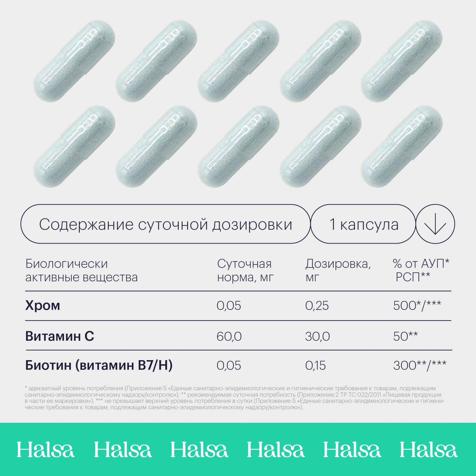 Хром Halsa капсулы 90 шт. – купить в Москве, цены в интернет-магазинах на  Мегамаркет