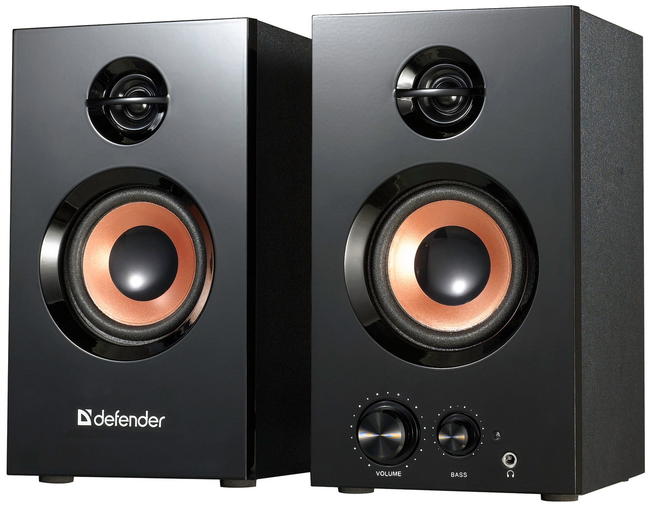 Колонки компьютерные Defender Aurora S20 Black (65419) - купить в AudioHead.ru, цена на Мегамаркет