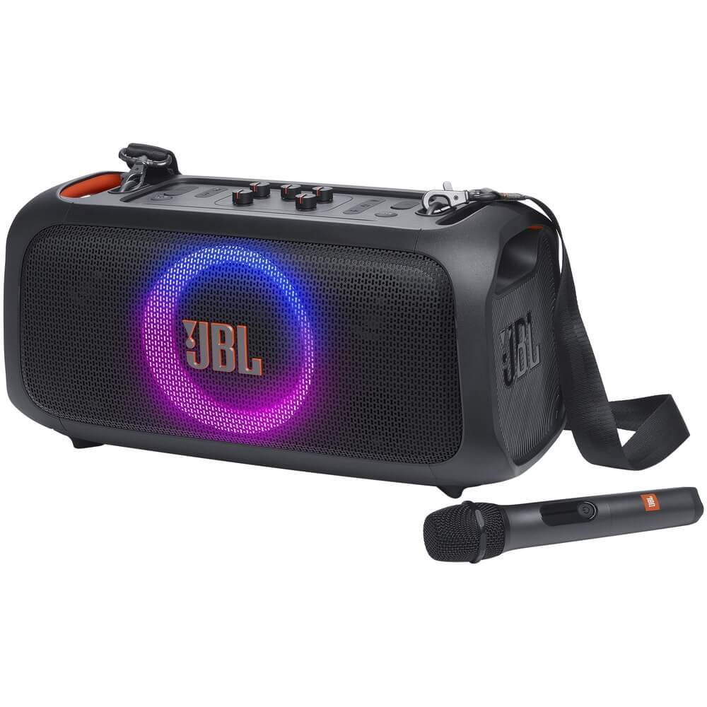 Портативная колонка JBL Partybox On-The-Go Essential (JBLPBOTGESEU2), купить в Москве, цены в интернет-магазинах на Мегамаркет