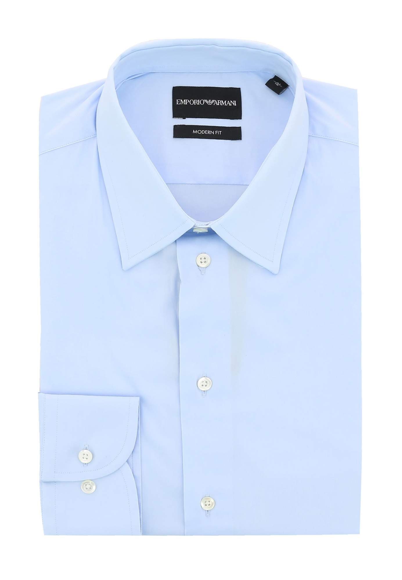 Рубашка мужская Emporio Armani 103006 голубая 39