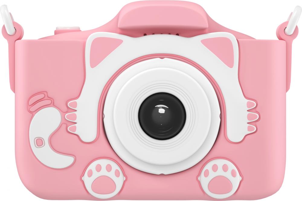 Купить фотоаппарат цифровой компактный XPX Fun Camera Kitty Pink, цены на Мегамаркет | Артикул: 600002624042