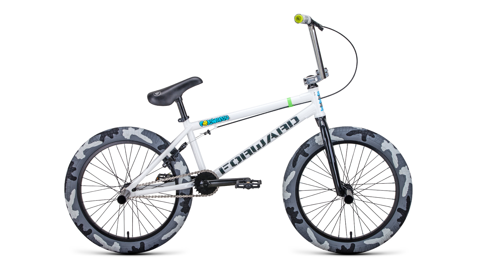 Велосипед Forward ZIGZAG 20 2020-2021, белый