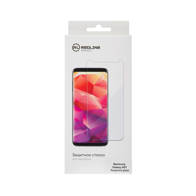 Защитное стекло для смартфона Red Line для Samsung Galaxy A51, tempered glass