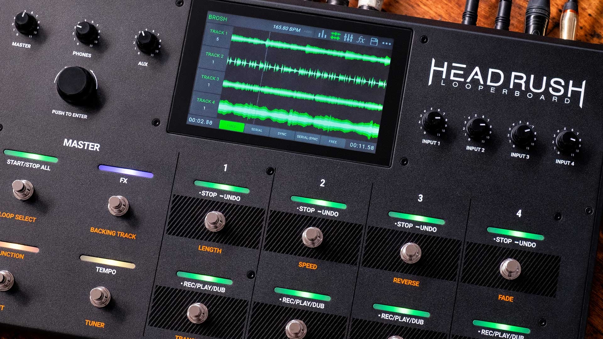 We track 2. Лупер Headrush LOOPERBOARD. Akai Headrush. Процессор эффектов для вокала. Headrush 2001.