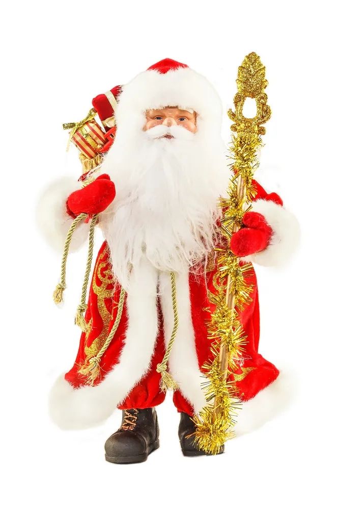 Дед мороз в красной шубе. Фигурка mister christmas дед мороз 20 см. Посох деда мороза. Красная шуба. Дед мороз в красной шубе.