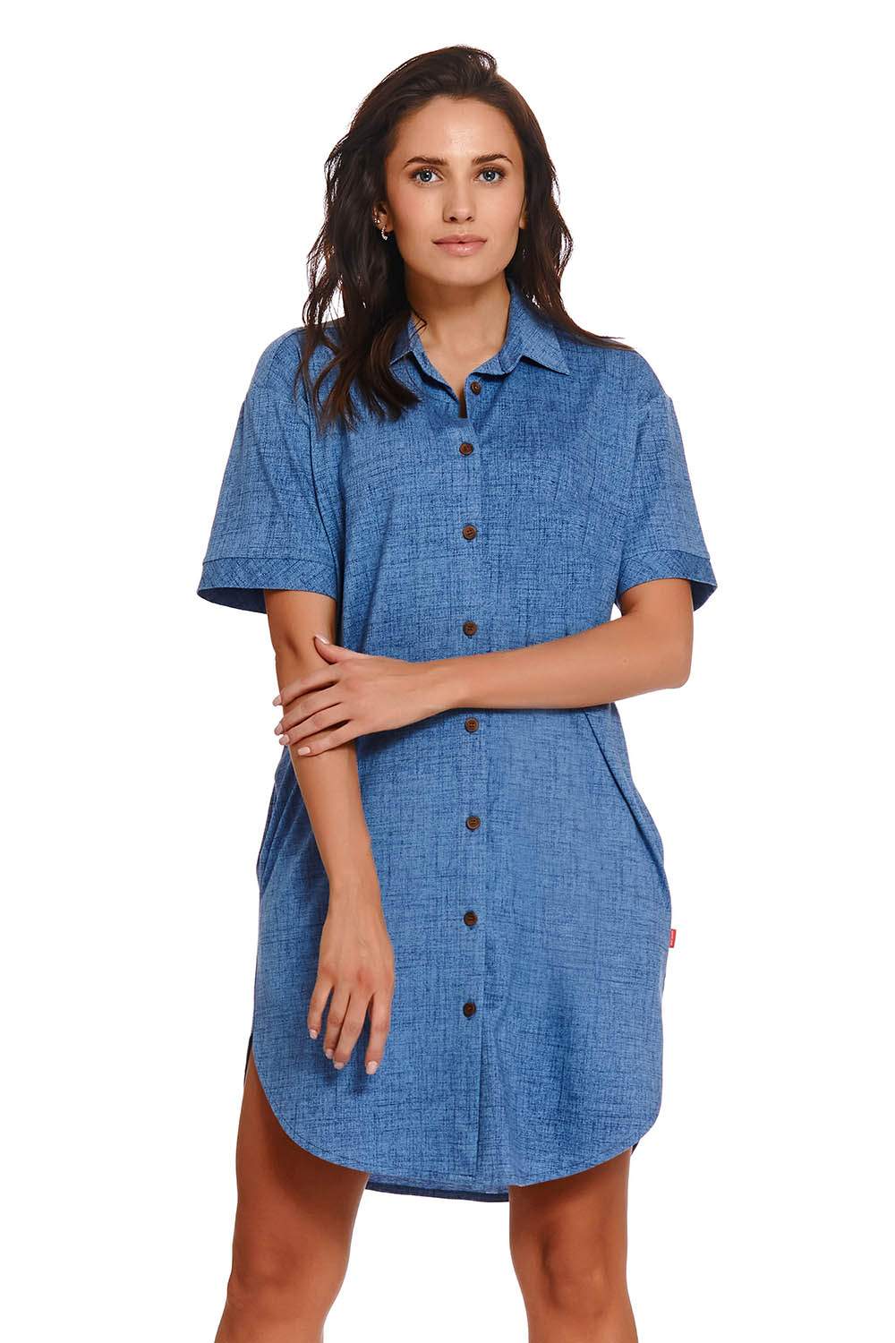 Ночная сорочка женская Doctor Nap DN_TM.4226 Jeans синяя M