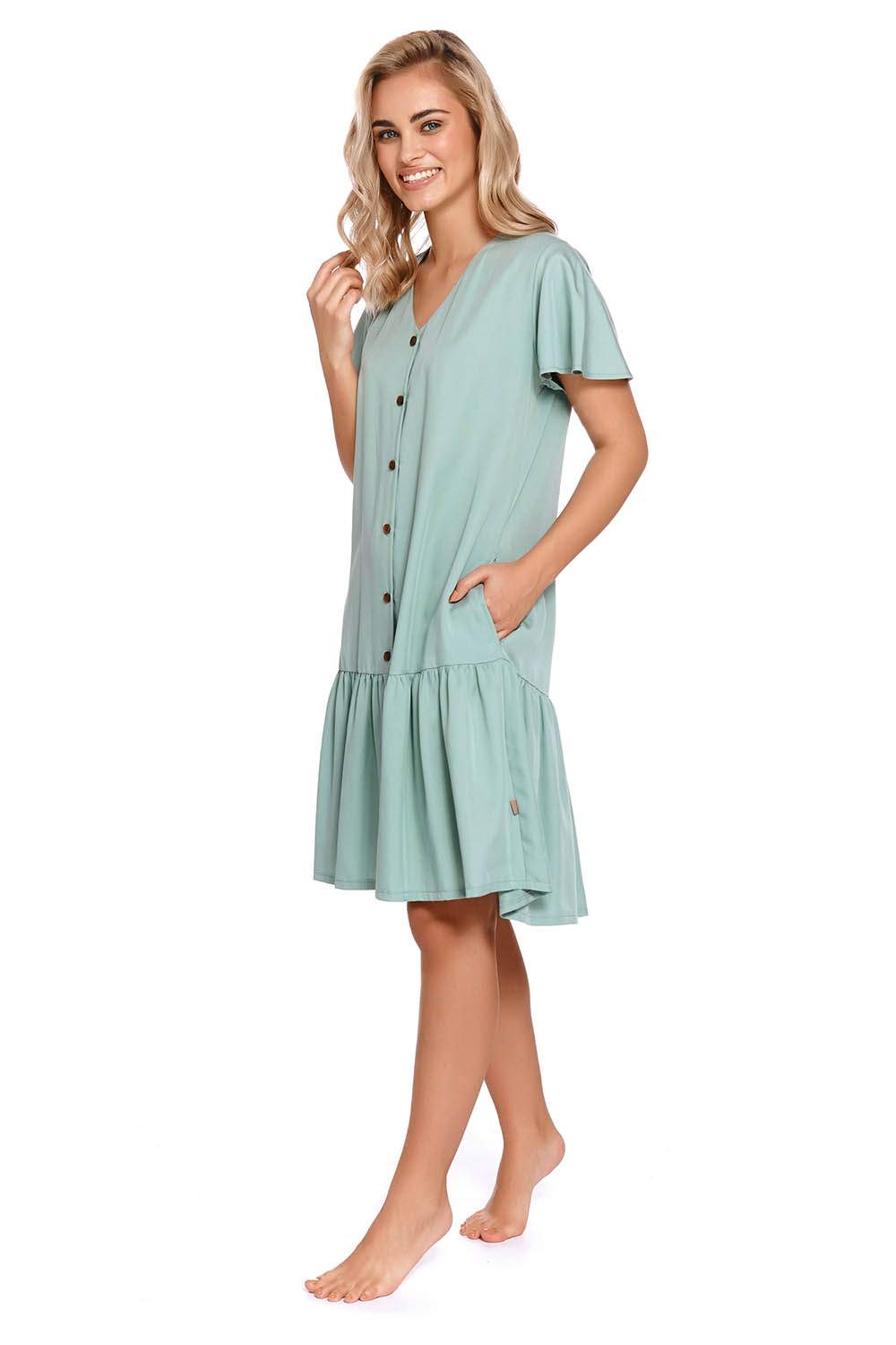 Ночная сорочка женская Doctor Nap DN_TM.4236 Harmony зеленая L