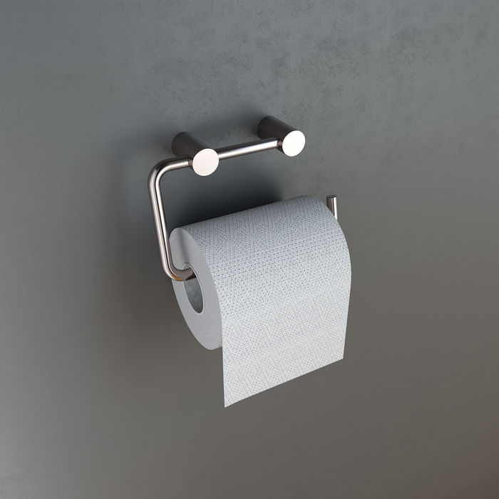 Держатель для туалетной бумаги без крышки, сплав металлов, Petite, IDDIS, PETSS00i43