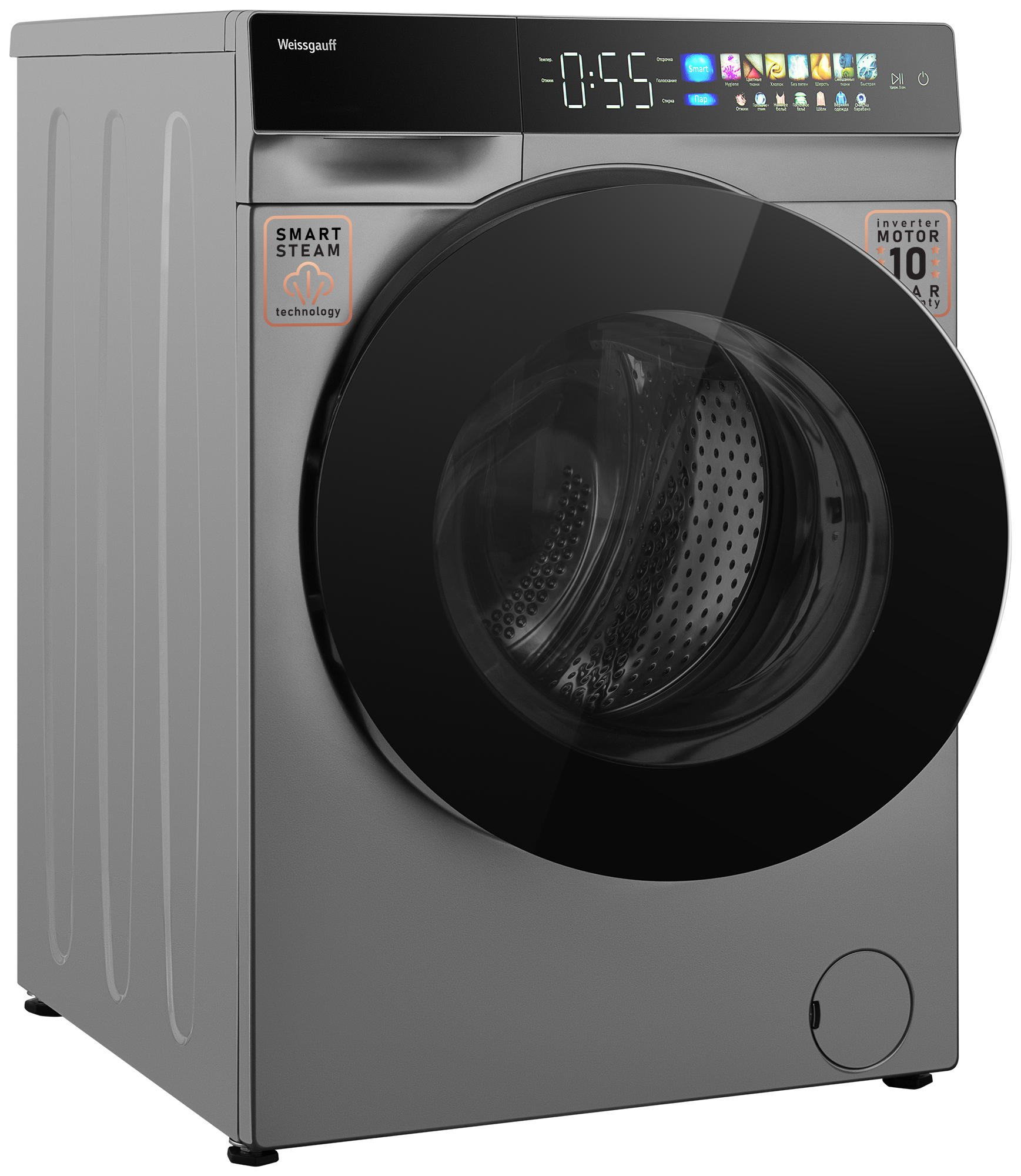 Weissgauff wm 4627 touch inverter steam