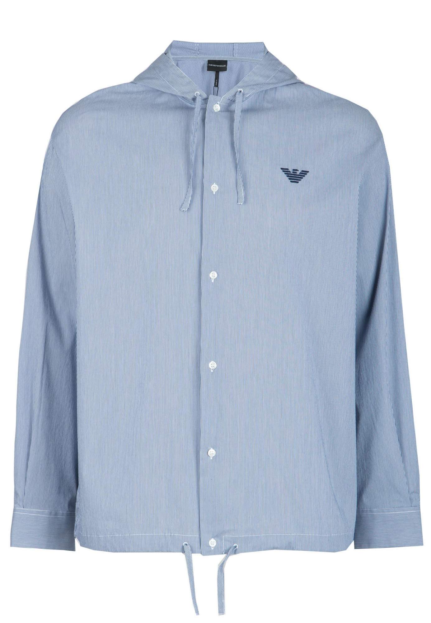 Рубашка мужская Emporio Armani 105661 голубая XL