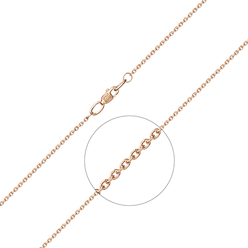 Цепочка из красного золота 60 см PLATINA jewelry 21-0803-040-1110-17