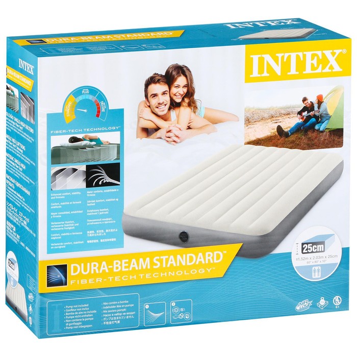 Intex deluxe single high airbed clearance queen