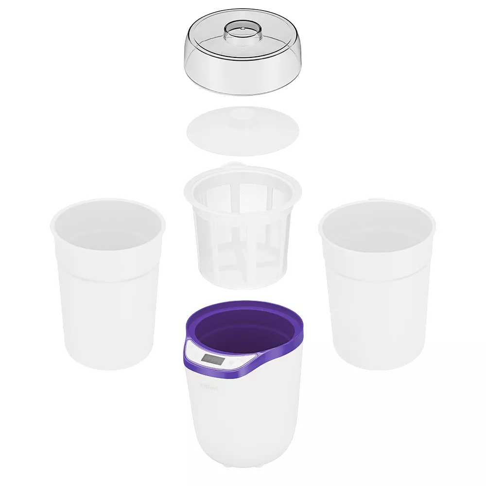 Йогуртница Kitfort КТ-2077-1 фиолетовый, купить в Москве, цены в ...