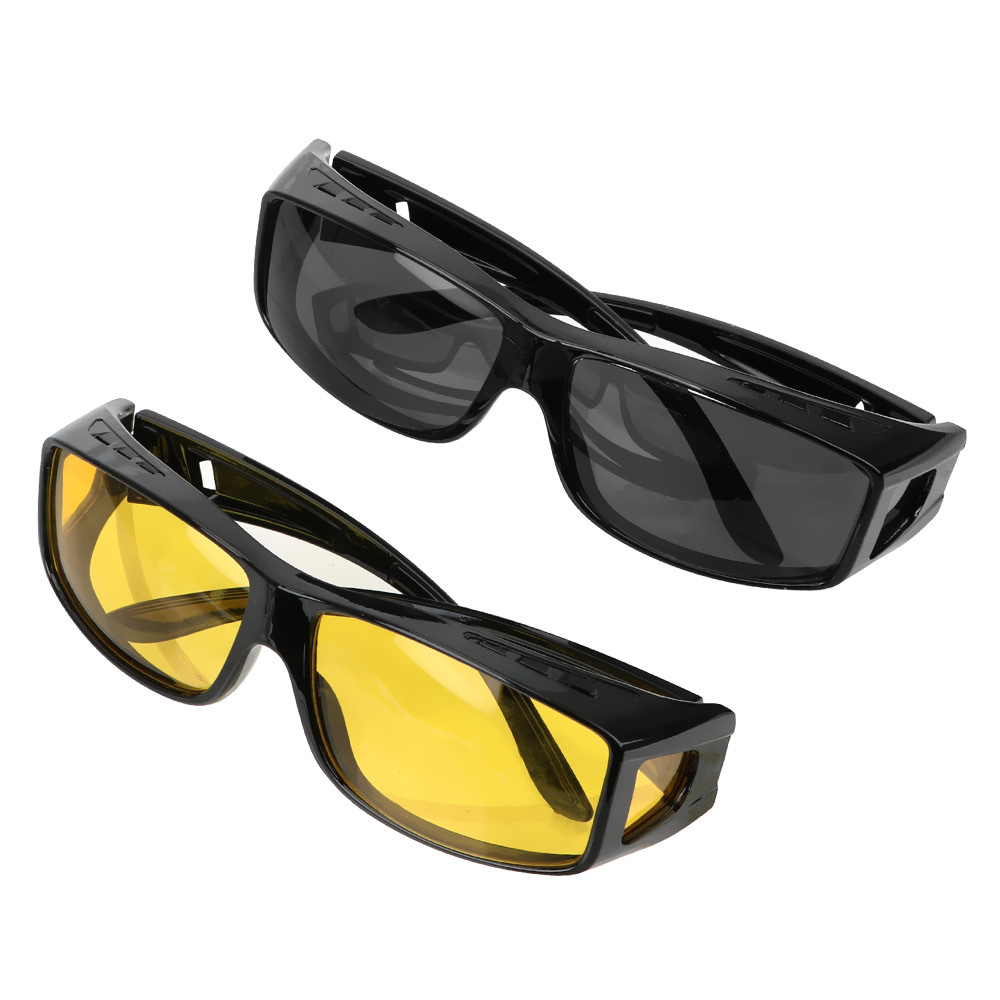 Очки для водителей hd vision желтые без увеличения очки для езды ночью антибликовые очки