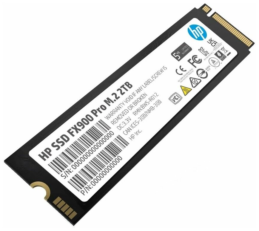 SSD накопитель HP FX900 PRO M.2 2280 2 ТБ 4A3U1AA#ABB – купить в Москве, цены в интернет-магазинах на Мегамаркет