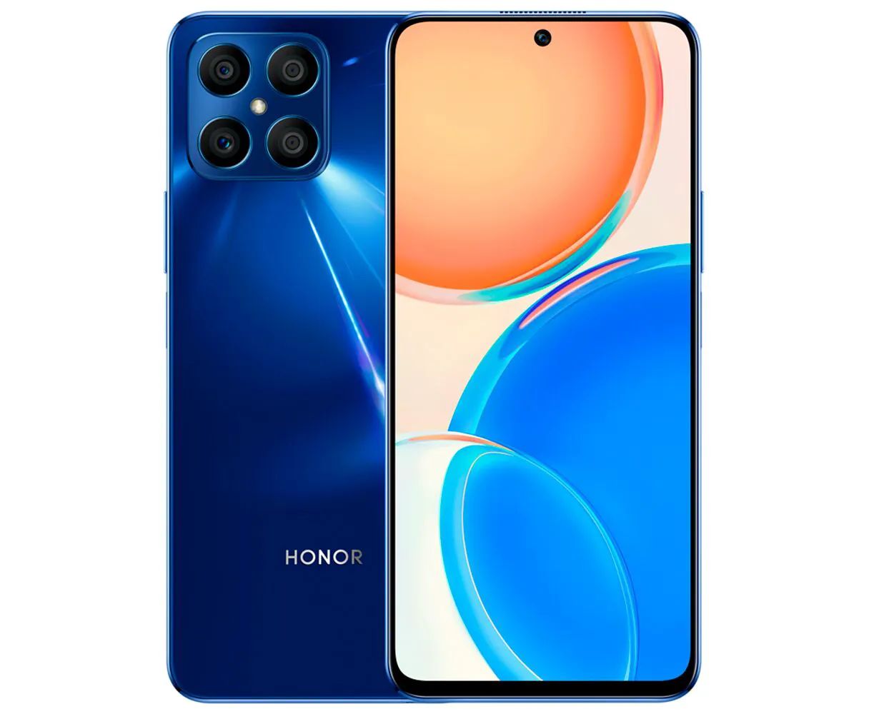 Смартфон Honor X8 6/128GB Ocean Blue - отзывы покупателей на Мегамаркет