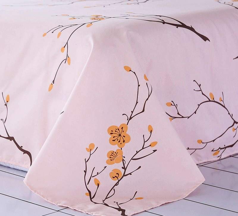 Постельное белье Grazia-Textile 2-СПАЛЬНЫЙ Sakura, Сатин, наволочки 50x70