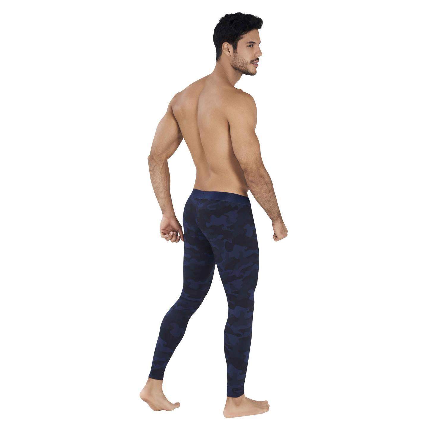 Спортивные леггинсы мужские Clever Masculine Underwear 427 синие XL