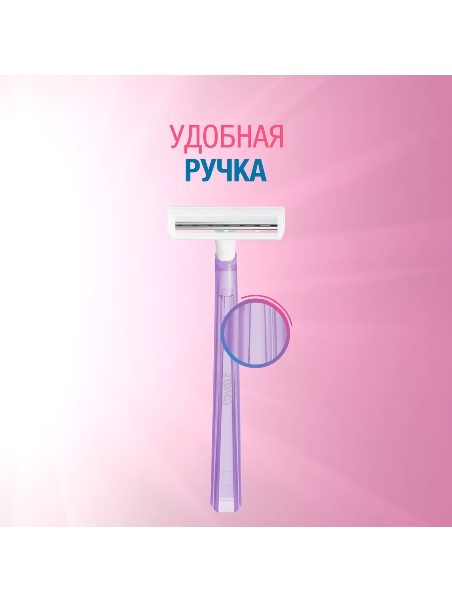 Станки для бритья bic twin lady