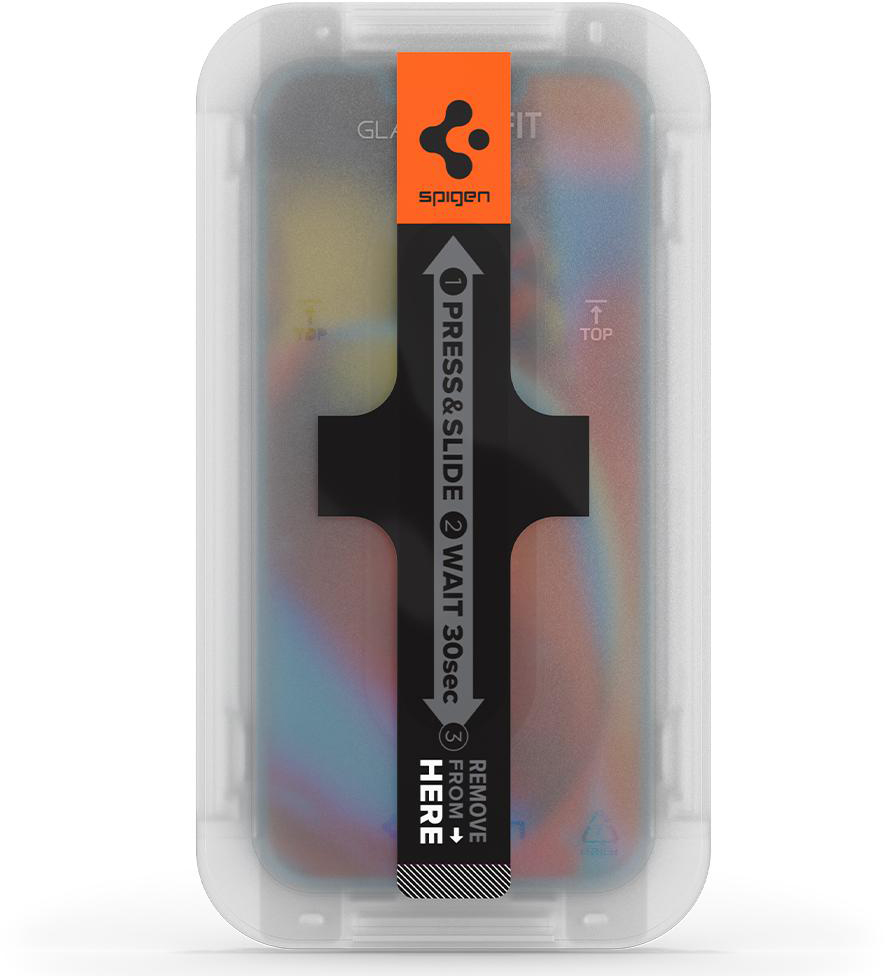Защитное стекло Spigen Glas.tR EZ Fit Slim 2 Pack AGL03396 для iPhone 13 mini (Clear)
