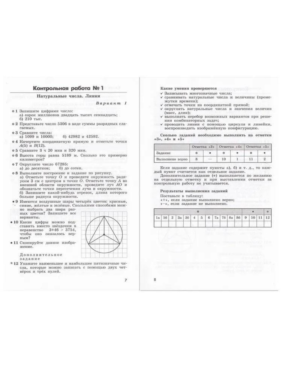 Контрольные работы Просвещение Кузнецова Л.В. Математика. 5 класс. - купить  справочника и сборника задач в интернет-магазинах, цены на Мегамаркет |