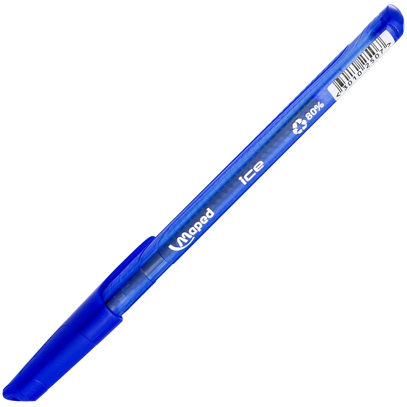 Ручка шариковая "Green Ice", 0,6 мм, синяя
