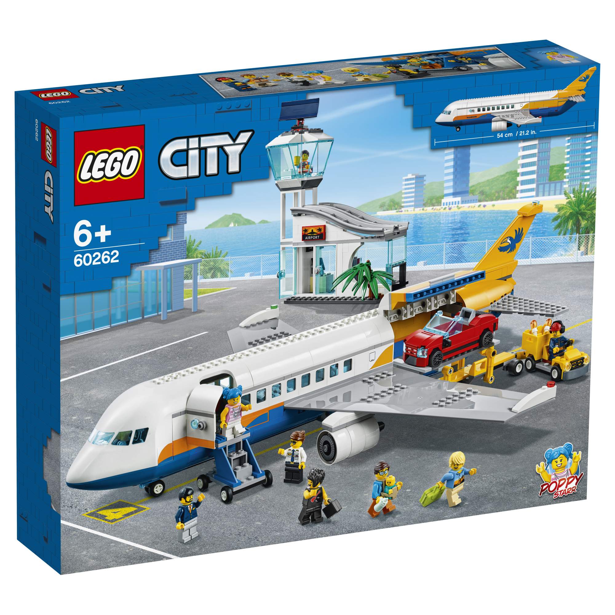 Конструктор LEGO City Airport 60262 Пассажирский самолёт