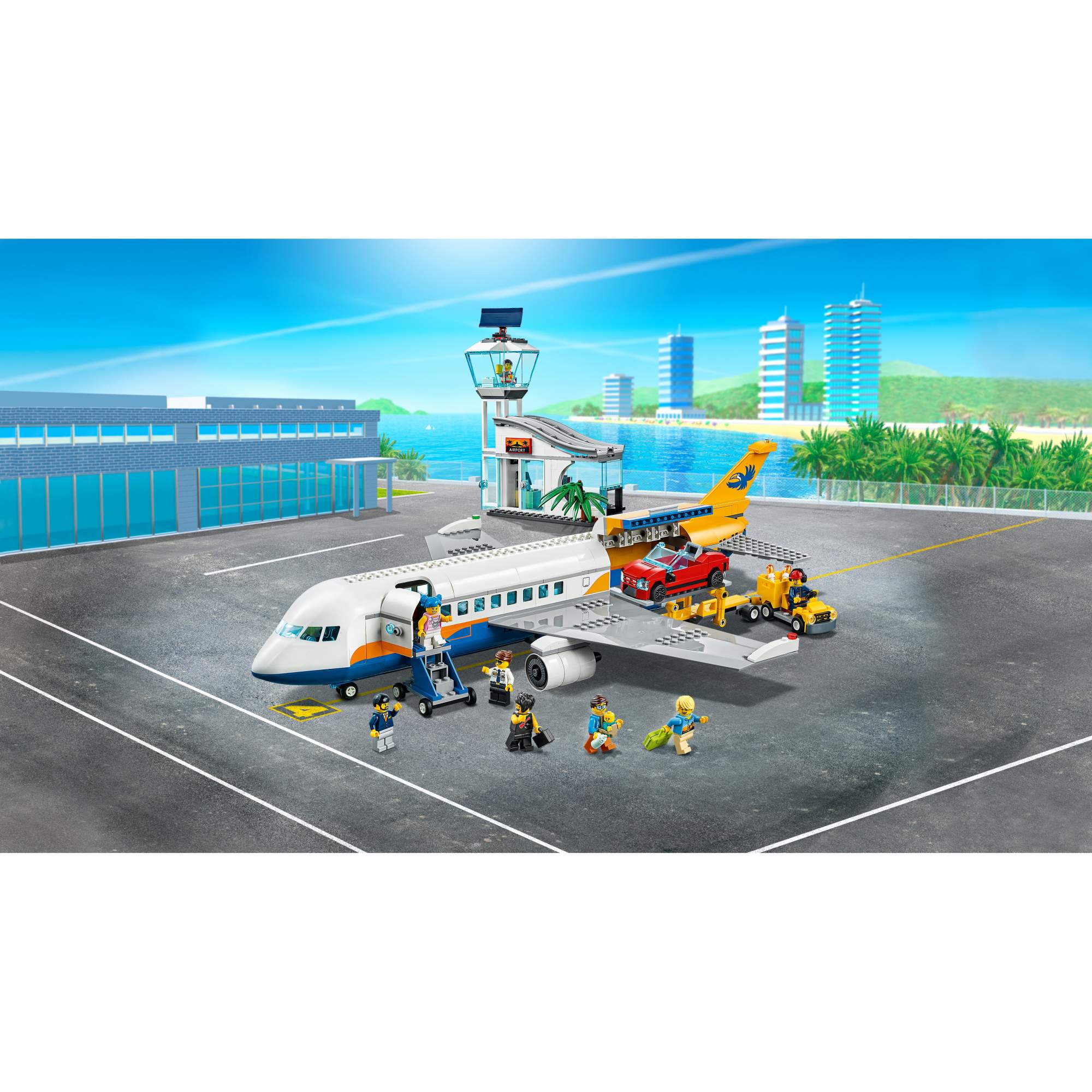 Конструктор LEGO City Airport 60262 Пассажирский самолёт