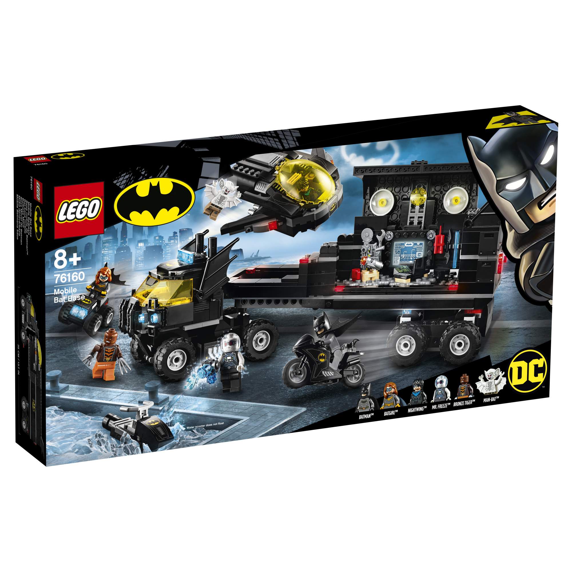 Купить конструктор LEGO DC Comics Super Heroes 76160 Мобильная база Бэтмена,  цены на Мегамаркет | Артикул: 100026632092