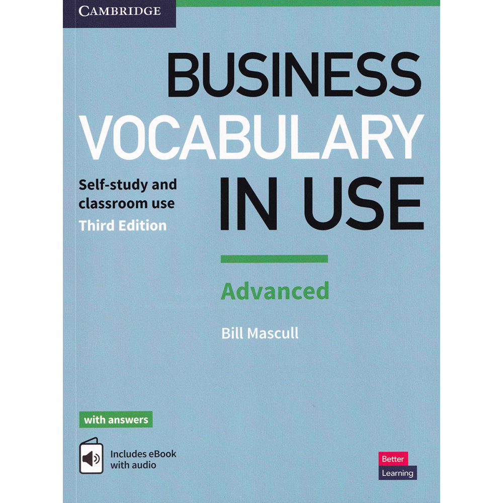 Учебник Business Vocabulary in Use. Advanced. Book with Answers + Ebook -  купить в ООО «Лингва Стар», цена на Мегамаркет