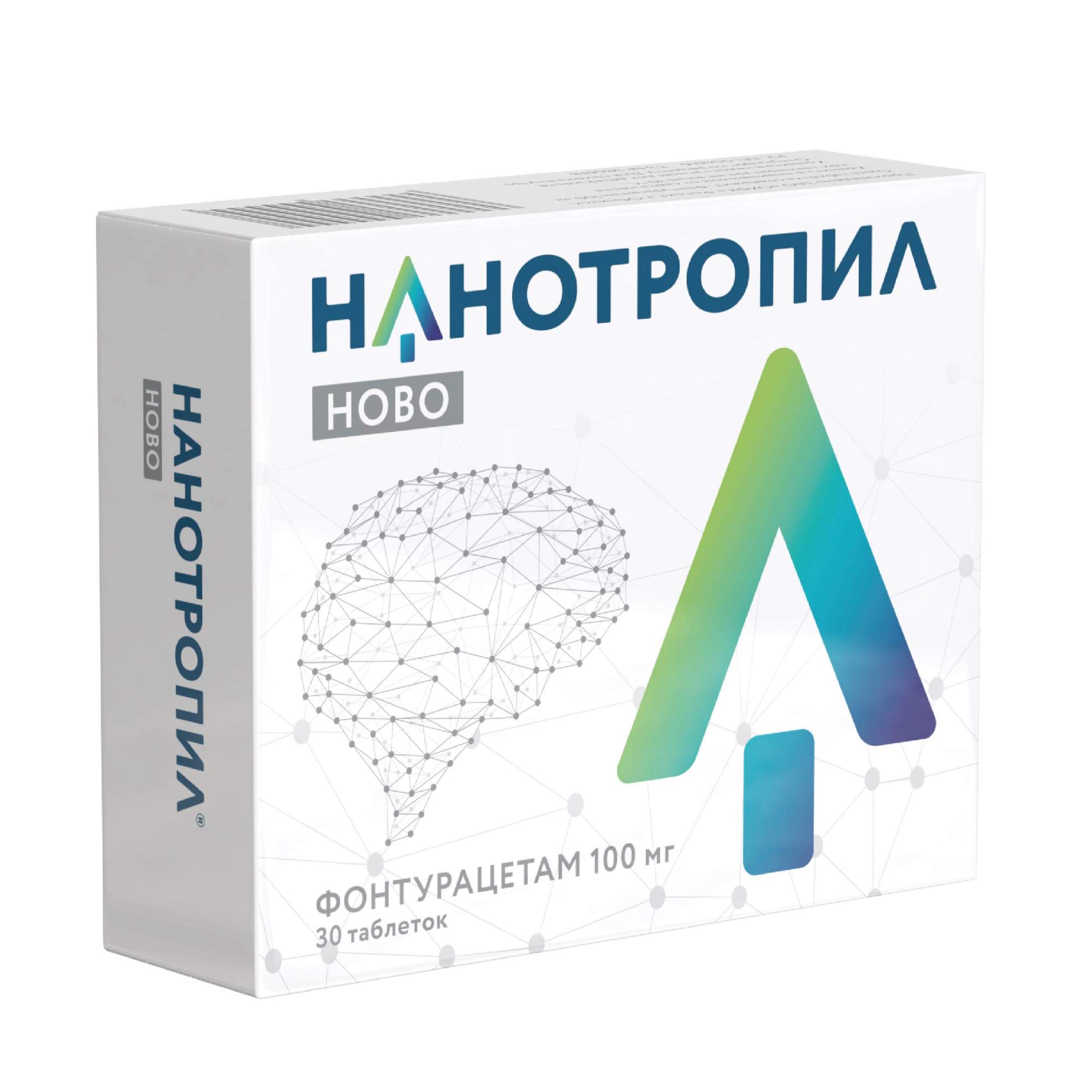 Нанотропил Ново таблетки 100 мг 30 шт. - отзывы покупателей на Мегамаркет |  100029776672