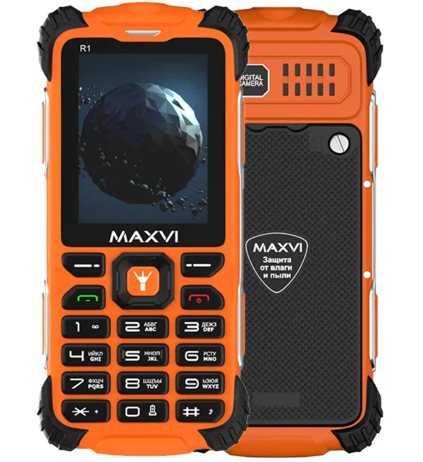 Кнопочный Телефон Maxvi R1 Купить