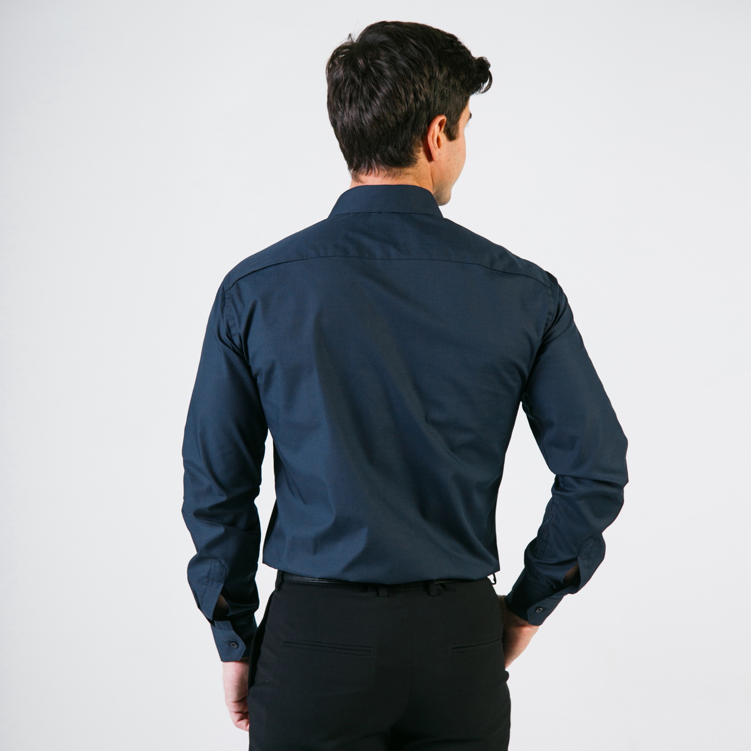 Рубашка мужская WOMEN MEN WMOD21B09-170 синяя 41