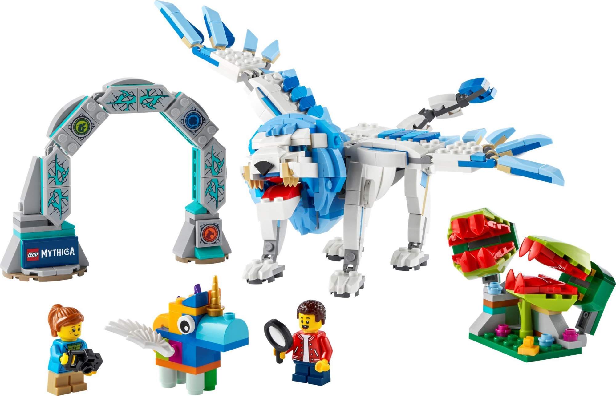 Купить конструктор LEGO Коллекционный набор из LEGOLAND Мифические существа  40556 (Mythica Set), цены на Мегамаркет | Артикул: 600010427436