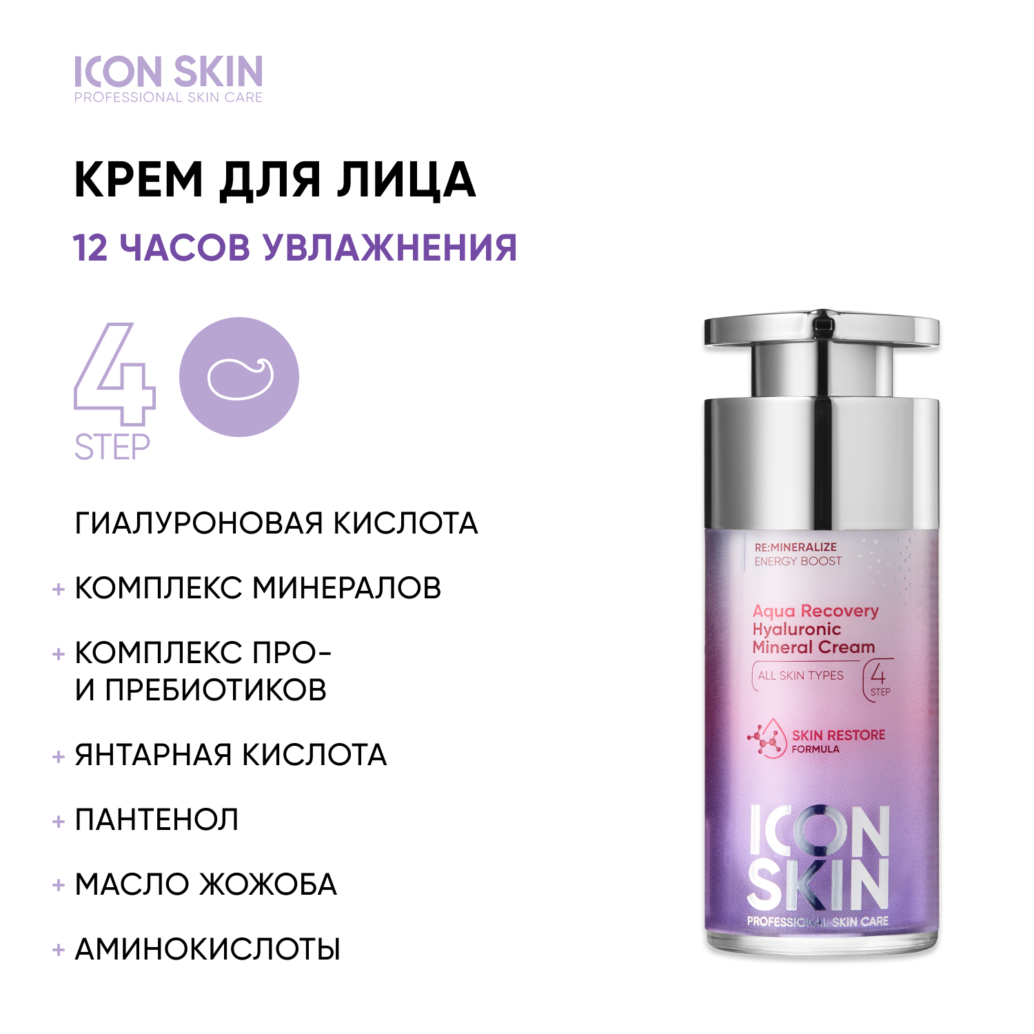 Icon skin aqua recovery крем