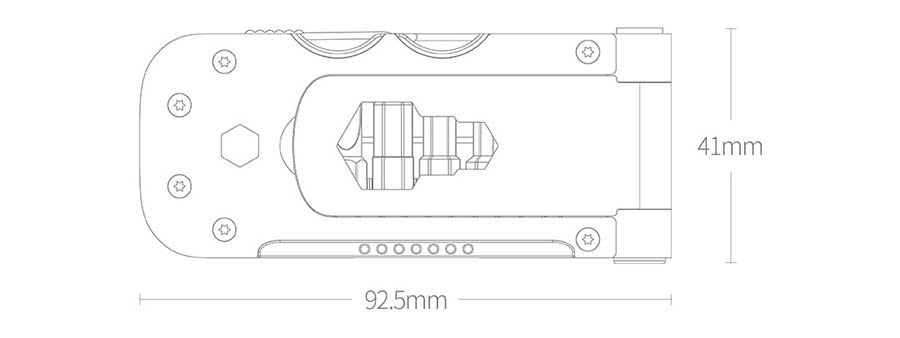 Мультитул для велосипеда Xiaomi Nextool Multifunctional Bicycle Tool (KT5557)NEW