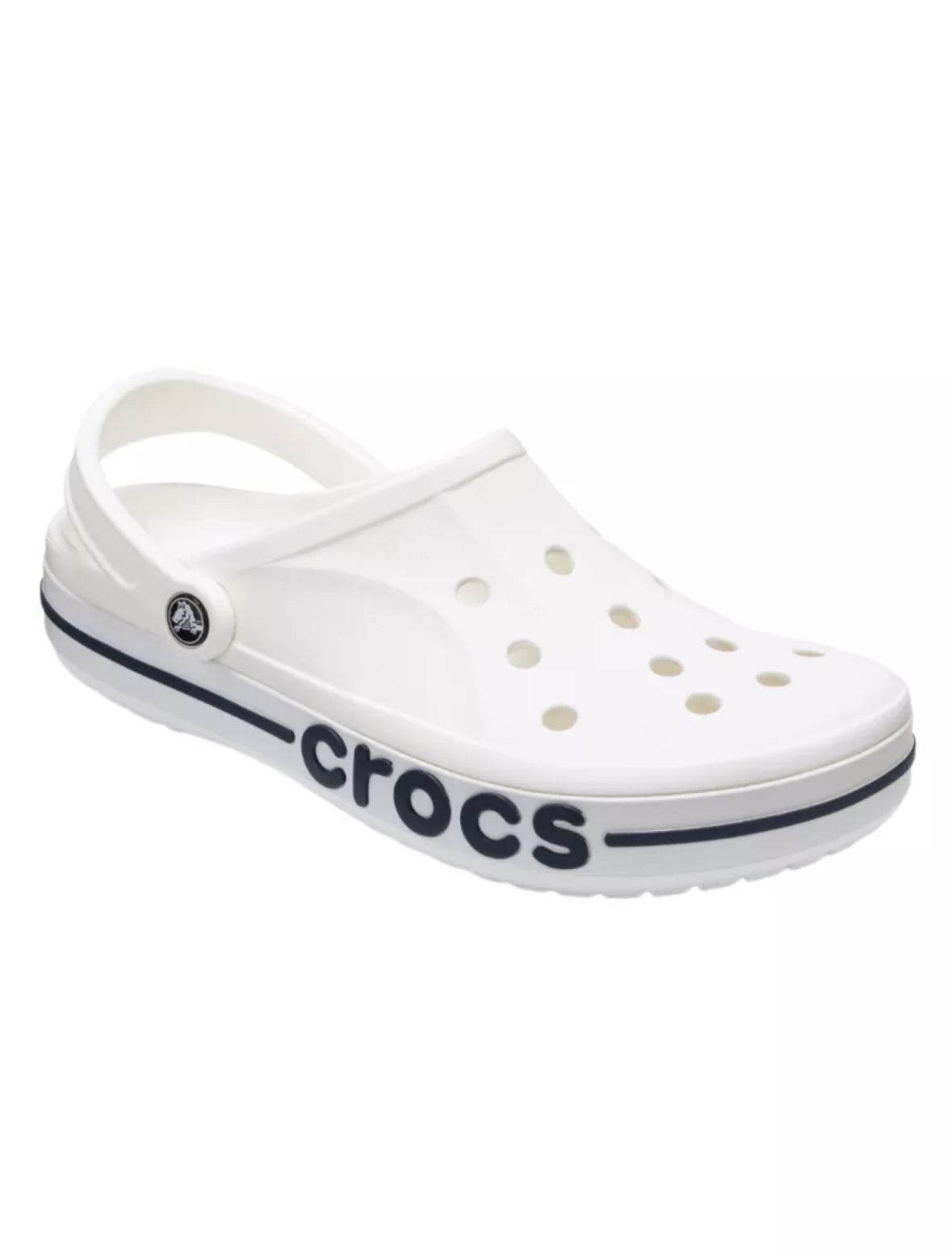 Сабо унисекс Crocs Bayaband белые 42 RU - купить в Москве, цены на Мегамаркет | 100066512365