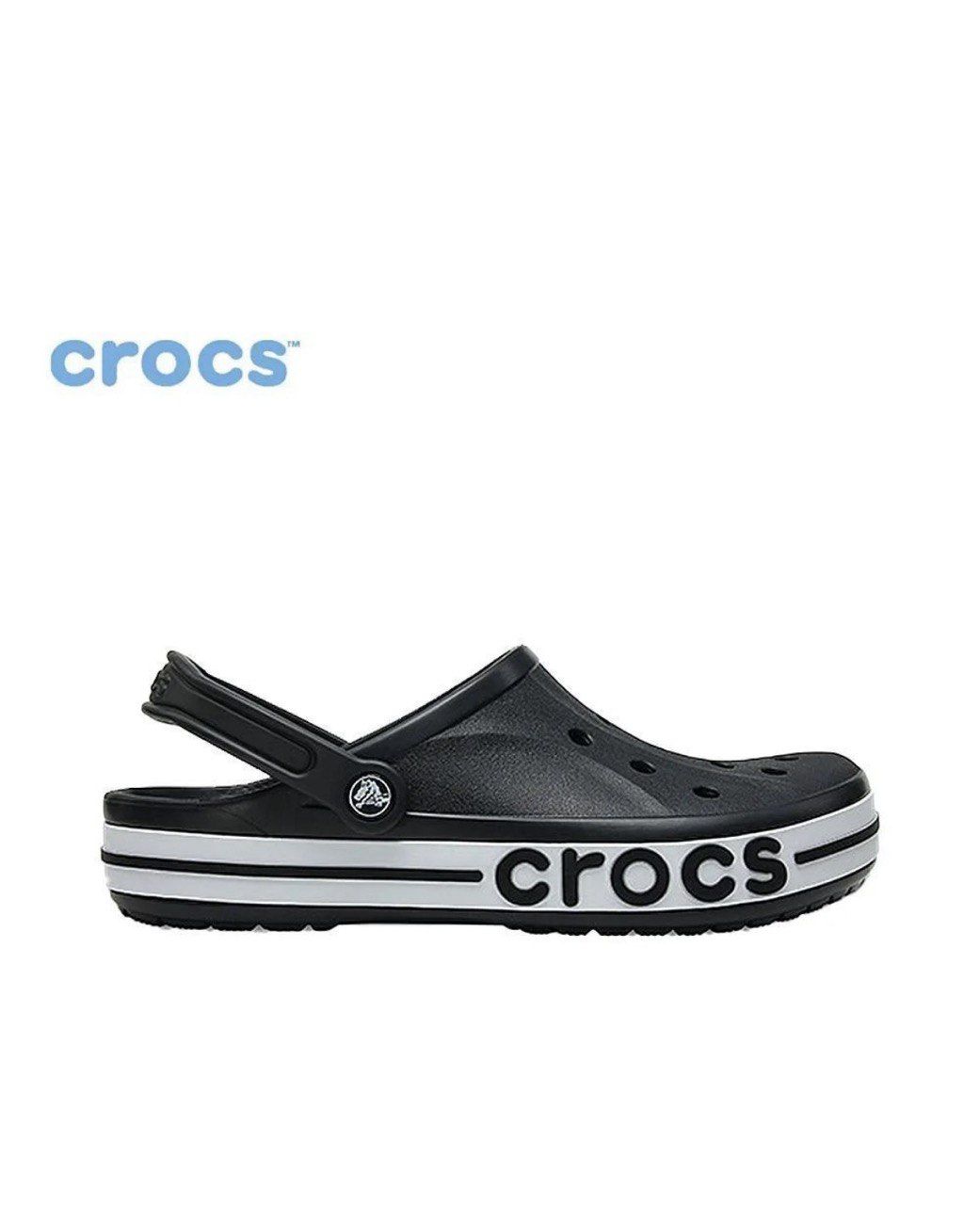 Сабо унисекс Crocs Bayaband черные 41 RU - купить в Москве, цены на Мегамаркет | 100066512474