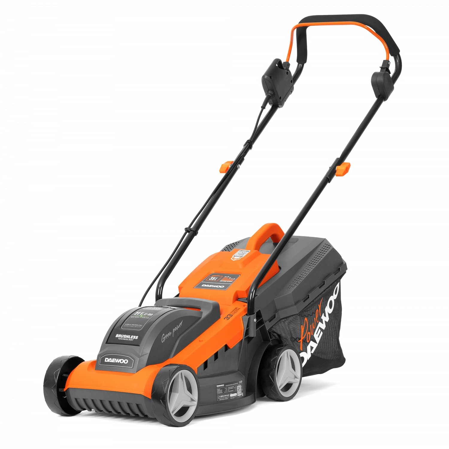 Аккумуляторная газонокосилка DAEWOO DLM 3221Li SET с АКБ 5 Ач и ЗУ ...
