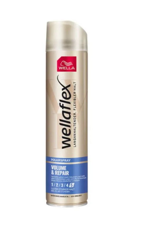 Лак для волос Wella Wellaflex Volume & Repair Объем и укладка, 250 мл - купить в Мегамаркет Екб, цена на Мегамаркет