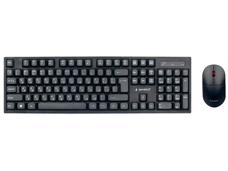 Комплект клавиатура и мышь Gembird (KBS-6000) - купить в Клавторг, цена на Мегамаркет