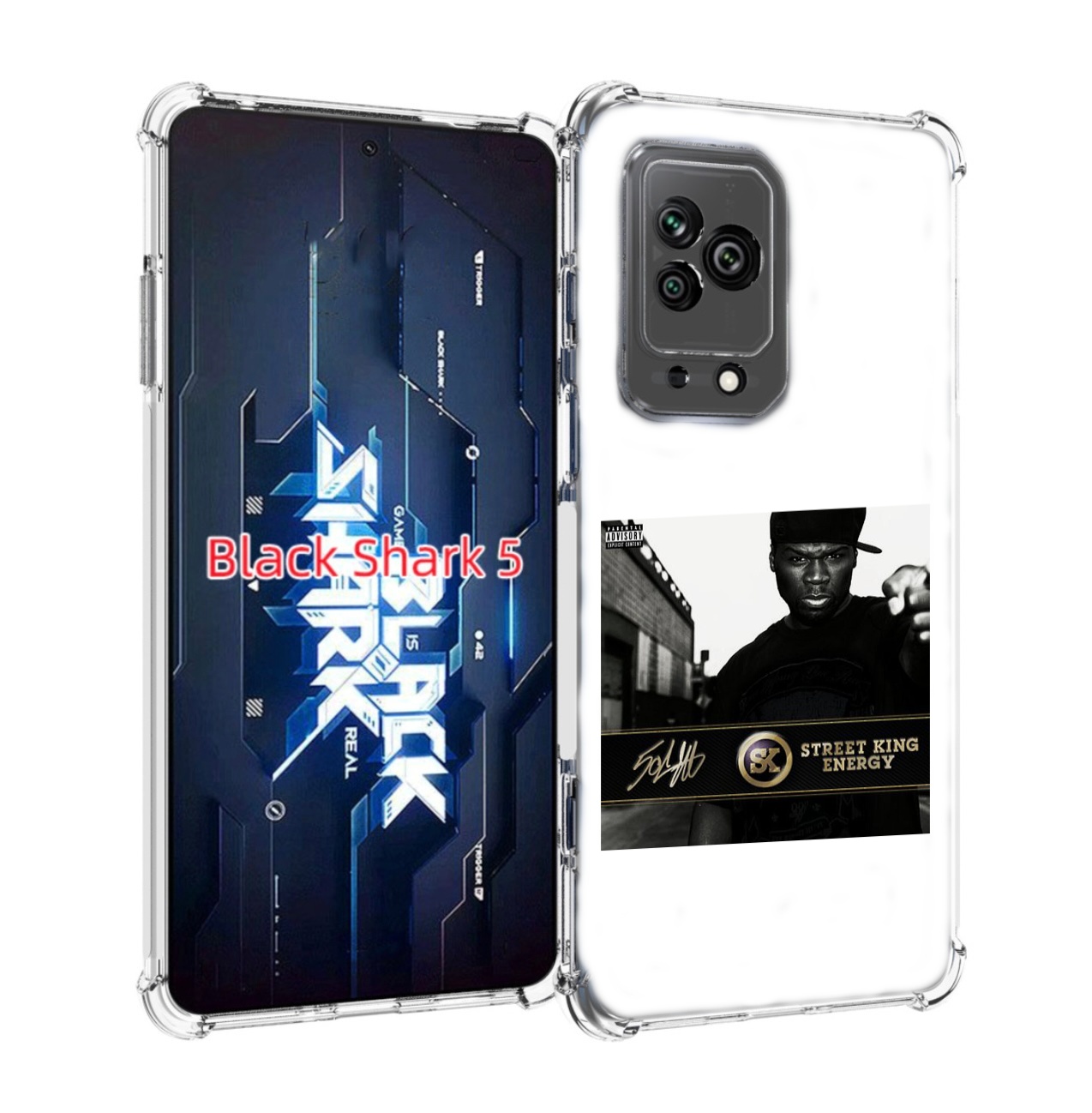 Чехол MyPads 50 Cent - Street King Energy для Xiaomi Black Shark 5 - купить  в Чехол.ру, цена на Мегамаркет