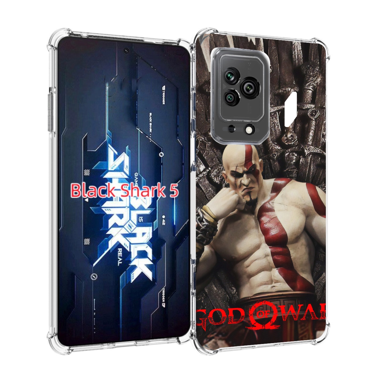 Чехол MyPads God of War Кратос для Xiaomi Black Shark 5 - купить в  Чехол.ру, цена на Мегамаркет