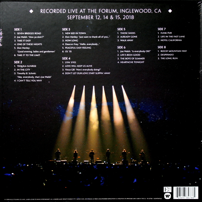 Live From The Forum MMXVIII 4LP